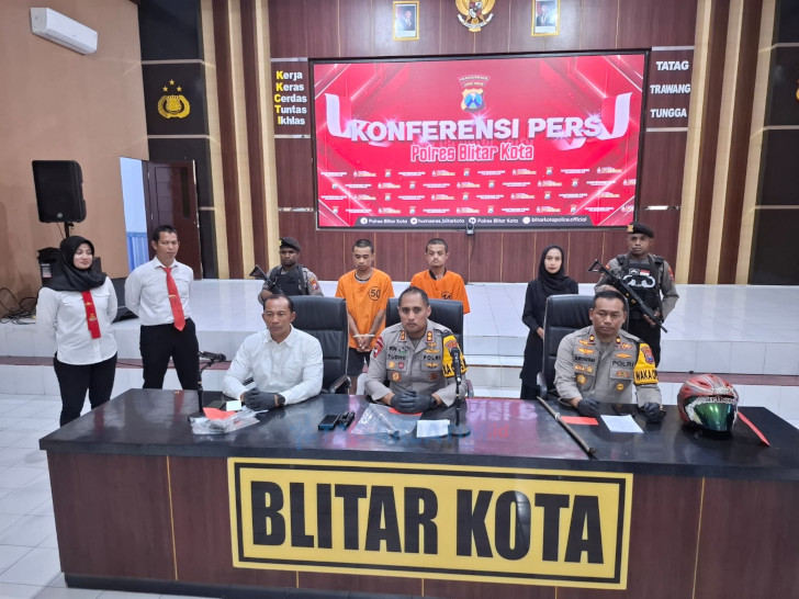 Komplotan Pembobol Swalayan Srengat Puluhan TKP Dibekuk