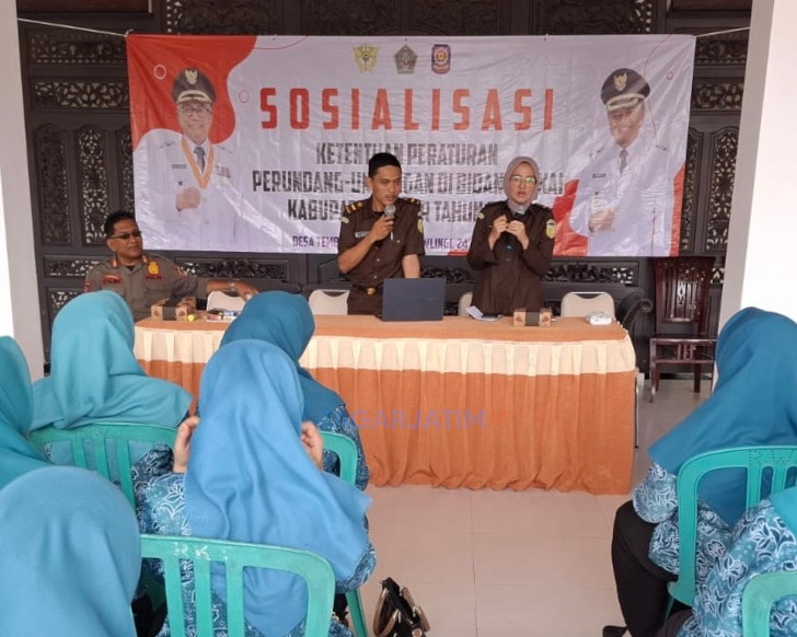 Satpol PP Kabupaten Blitar Ajak PKK Sosialisasikan Peraturan Perundang Undangan Cukai