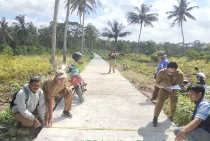 Jalan Usaha Tani Panggungrejo, Selesai Lebih Cepat Berkat Dana Cukai Tembakau