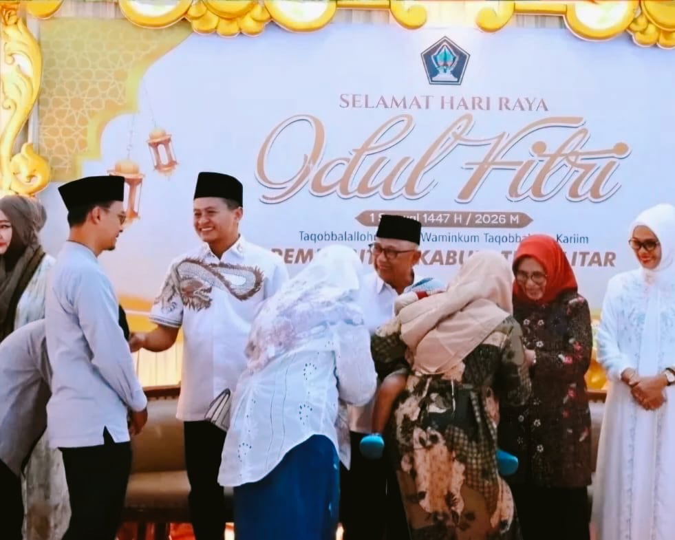 Pemkab Blitar Gelar Open House Idul Fitri Dihadiri Ribuan Masyarakat